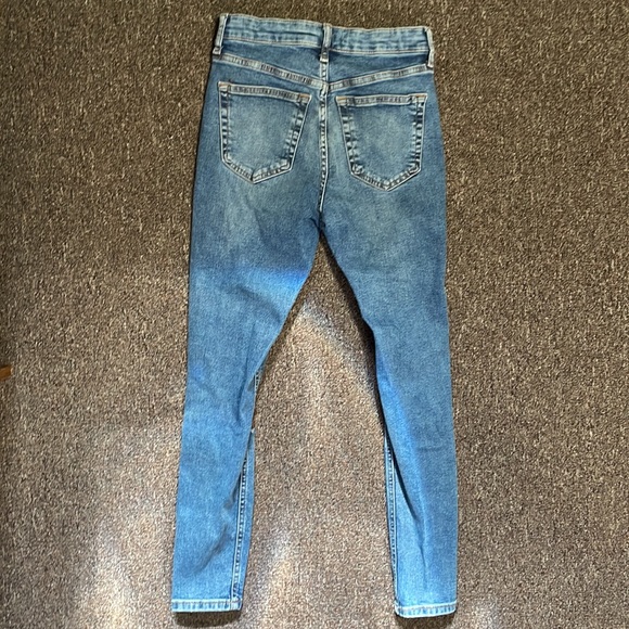 Topshop Jamie Ripped Jean Size 26 - Picture 4 of 9
